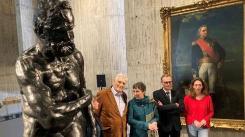 Besançon inaugure un nu inédit de Victor Hugo, signé Rodin