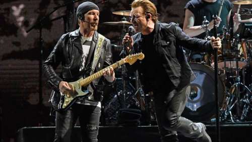L'hommage très irlandais - et très ironique - de Bono et The Edge à l'équipe de tournée de U2