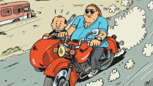 Gérard Depardieu devient le héros d'un dessin animé pour adultes créé par Mathieu Sapin