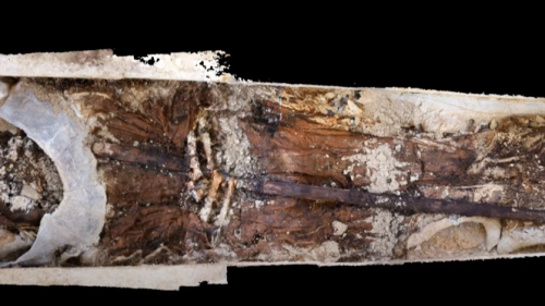 À Soissons, découverte du corps momifié d'un abbé du XIIIe siècle