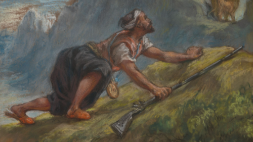 Un pastel orientaliste d’Eugène Delacroix aux enchères le 24 mars