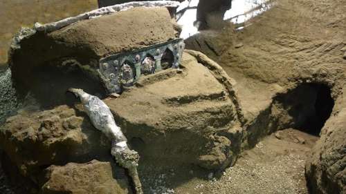Pompéi : découverte exceptionnelle d'un riche char d'apparat romain