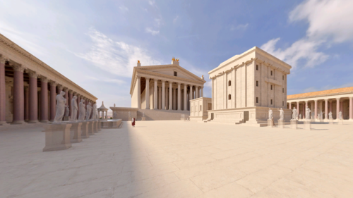 La cité d'Héliopolis-Baalbek revit à travers une reconstitution virtuelle des archéologues