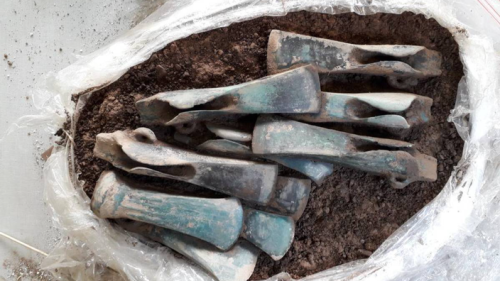 Un trésor archéologique de l'âge du Bronze découvert dans un ancien habitat fortifié de l'Allier