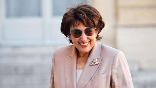 Roselyne Bachelot: Emmanuel Macron et la dame en rose