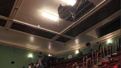 Un théâtre de Londres évacué après l’effondrement du plafond en pleine représentation
