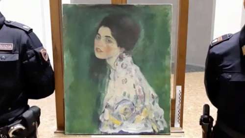 La police italienne pense avoir retrouvé un précieux tableau de Gustav Klimt