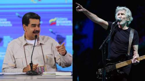 Le cadeau inattendu de Nicolas Maduro à Roger Waters des Pink Floyd