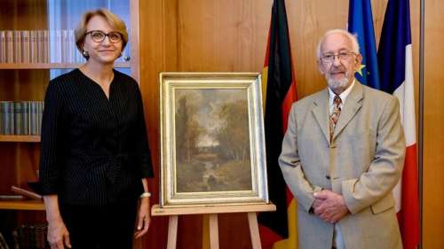 Un tableau volé par les nazis en Normandie et restitué aujourd’hui cherche ses propriétaires