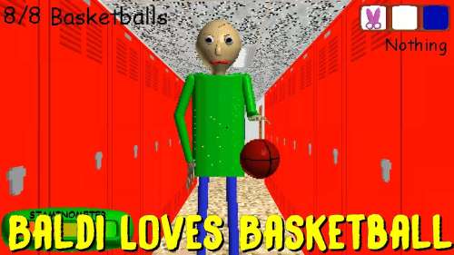 Baldi’s Basics Classic – Mod – Baldi Loves Basketball V1.11
