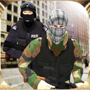 Las Vegas Police Officer Vs Bank Robbers 3D – Usman Sheikh
