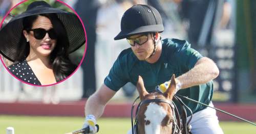 Meghan Markle embrasse le prince Harry après avoir remporté un match de polo : photos