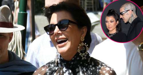 Les Kardashian arrivent en Italie pour le mariage de Kourtney et Travis Barker