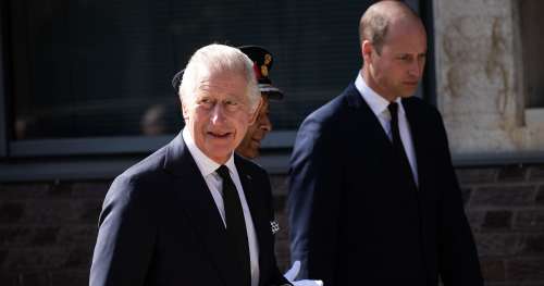Le prince William et le roi Charles III remercient les personnes en deuil lors de la veillée de la reine