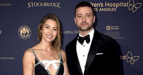 Justin Timberlake, la rare apparition de Jessica Biel au gala : photos