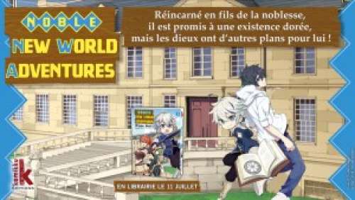 Komikku annonce le manga Noble New World Adventures