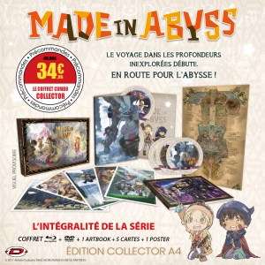 Le coffret Blu ray / DVD Made in Abyss se dévoile chez Dybex !