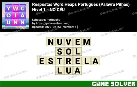 Respostas Word Heaps Português (Palavra Pilhas)
