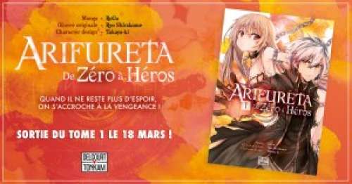 Le manga Arifureta, de zéro à héros en mars chez Delcourt/Tonkam