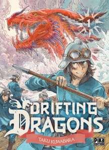 Le manga Drifting Dragons de Taku Kuwabara annoncé chez Pika !