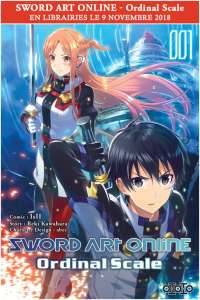 Le manga Sword Art Online Ordinal Scale chez Ototo