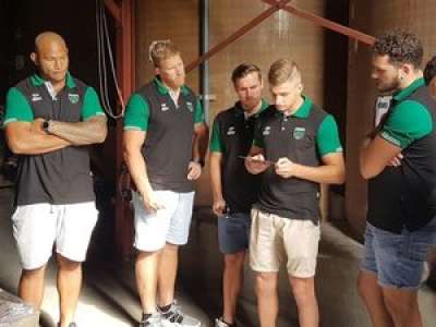 Rugby : quand l'US Montauban prépare sa saison dans un escape game