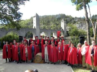 Ban des vendanges : 18 nouveaux chevaliers ont juré amour et fidélité au vin de Cahors