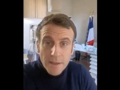 Un faux Emmanuel Macron dans sa dernière vidéo en convalescence ? La folle théorie
