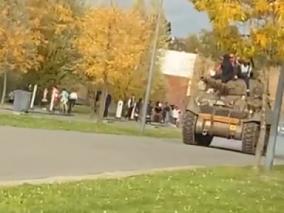 VIDEOS. Nord : stupéfaction près de Roubaix où les habitants ont vu déambuler un tank en pleine rue