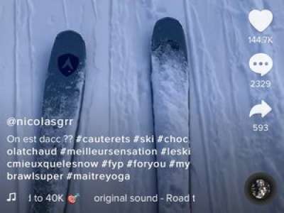 Hautes-Pyrénées : une vidéo des pistes de ski de Cauterets fait le buzz avec plus d’un million de vues sur Tik Tok