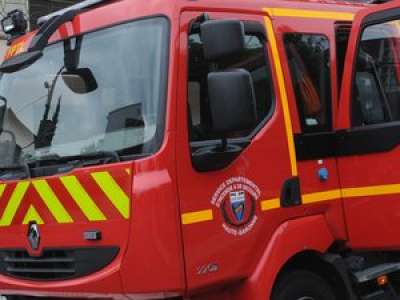 Toulouse : le camion de pompier en mauvaise posture dans une ruelle étroite du centre-ville