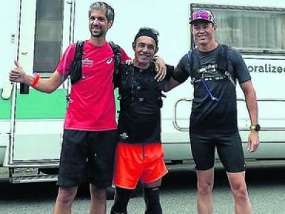 Solidarité : un papa toulousain court 3 328 km, sur tout le parcours du Tour de France