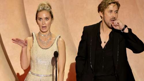 Emily Blunt et Ryan Gosling échangent des insultes à Barbenheimer aux Oscars