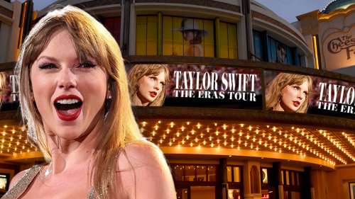 Première du film “Eras Tour” de Taylor Swift mercredi au Grove de Los Angeles