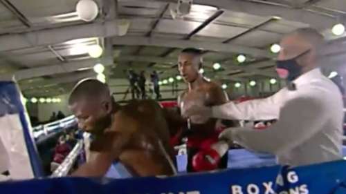 Un boxeur hospitalisé après un incident effrayant sur le ring, combat un homme invisible