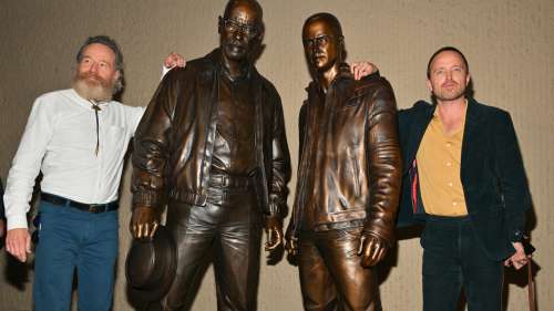 Les statues de « Breaking Bad » suscitent l’indignation du GOP dans le Nouveau-Mexique pour la promotion des « revendeurs de méthamphétamine »