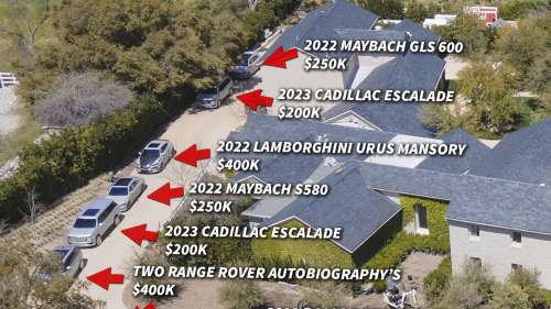La flotte de voitures de luxe de Kim Kardashian à Hidden Hills Mansion, d’une valeur de plus de 2 millions de dollars