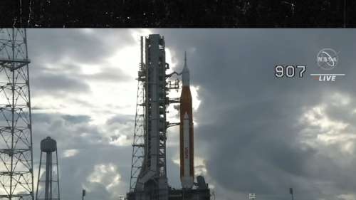 Le lancement d’une fusée de la NASA frotté après une fuite de carburant et des problèmes liés aux conditions météorologiques