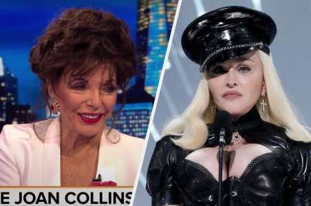 Joan Collins révèle la seule règle de Madonna pour les rencontres, selon son fils Rocco