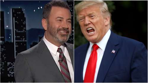 Jimmy Kimmel détruit le repas Nick Fuentes de Trump avec Withering 1-Liner à propos d’Eric Trump