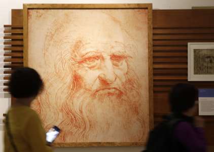 De rares dessins de Léonard de Vinci font leurs débuts aux États-Unis