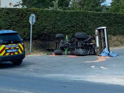 Un jeune homme de 16 ans meurt écrasé par un tracteur à Saint-Amand-Montrond