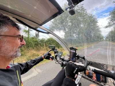 Écologie	            Voyage embarqué à bord d'un vélocar, entre Bourges et Sancoins