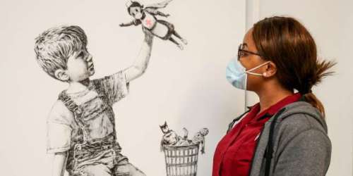 Un Banksy vendu plus de 19 millions d’euros, une somme qui sera reversée au service de santé britannique