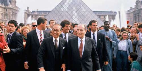 Pyramide du Louvre, Opéra Bastille...: les chantiers à marche forcée de François Mitterrand, président-bâtisseur