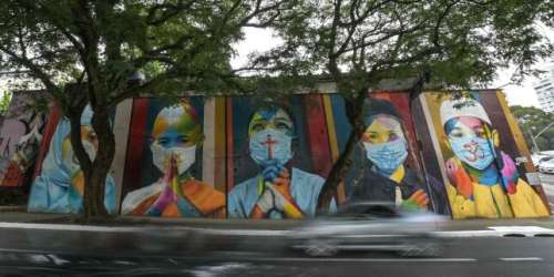 A Sao Paulo, les graffitis géants ont gagné le cœur des habitants