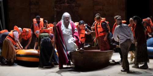 Festival d’Aix-en-Provence : le « Moïse et Pharaon » de Tobias Kratzer annonce le naufrage du modèle occidental