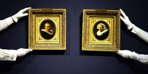 Deux portraits oubliés de Rembrandt vendus plus de 13 millions d’euros aux enchères