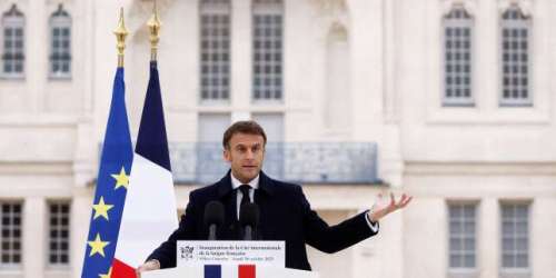 A Villers-Cotterêts, Emmanuel Macron exalte la langue française