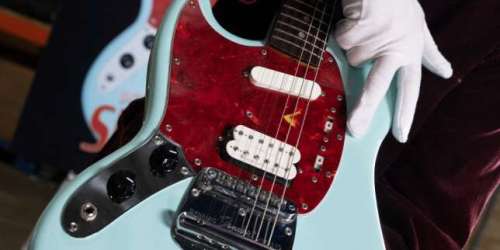 La dernière guitare utilisée en concert par Kurt Cobain vendue plus d’1,5 million de dollars